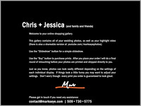 Chris and Jessica | Welcome