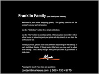 Franklin Family | Welcome