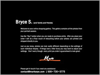 Bryce S | Welcome