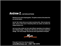 Andrew Z | Welcome