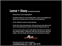Lance + Stacy | Welcome