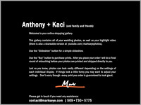 Anthony + Kaci | Welcome