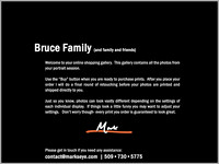 Bruce Family | Welcome