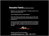 Gonzales Family | Welcome