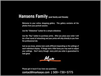 Hansens Family | Welcome