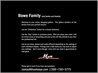 Bowe Family | Welcome