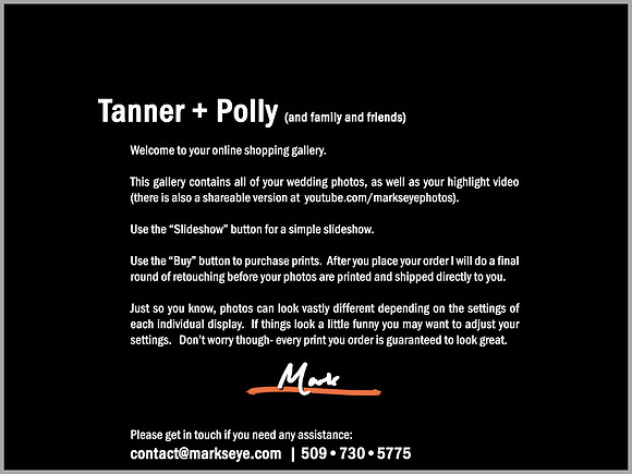 Tanner + Polly | Welcome