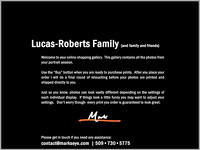 Lucas-Roberts Family | Welcome
