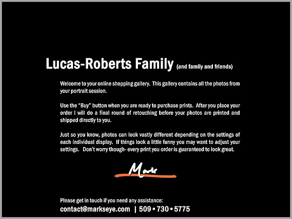 Lucas-Roberts Family | Welcome