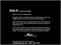 Kate | Welcome