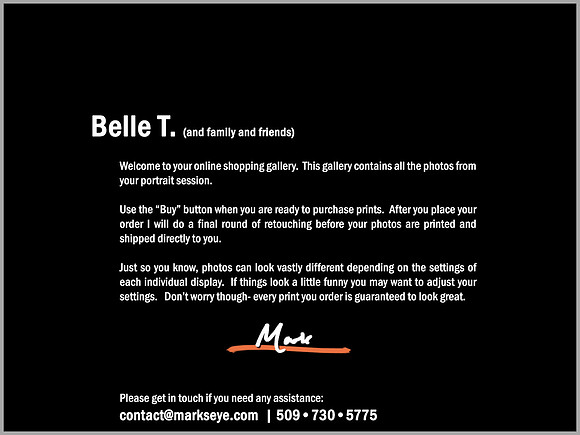 Belle | Welcome