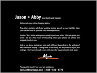 Jason + Abby | Welcome